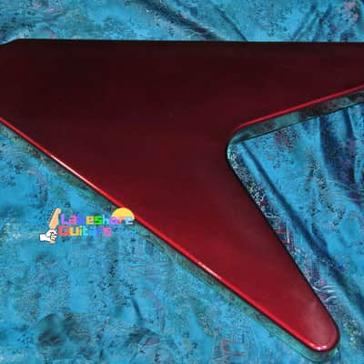 Gibson Custom Shop '67 Mahogany Flying V Reissue with Maestro Vibrola 2021 - Present - Sparkling Burgundy image 3