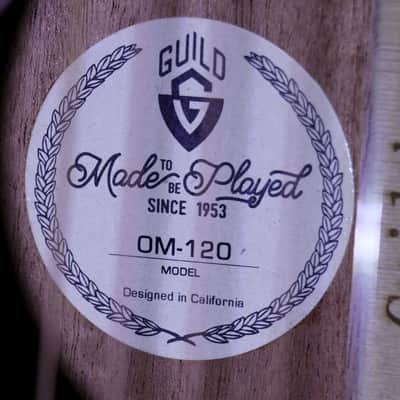 Guild Westerly Collection OM-120 - 2023 Model in Natural & Rosewood Fretboard image 23