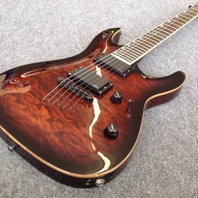 ESP LTD MH 250NT Dark Brown Sunburst *EMG Pickups* image 1