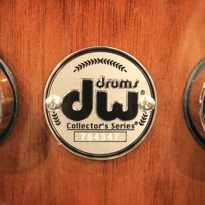 DW Collector's 6.5x14 Maple VLT Snare Exotic Almond Burst over Walnut - New! image 5