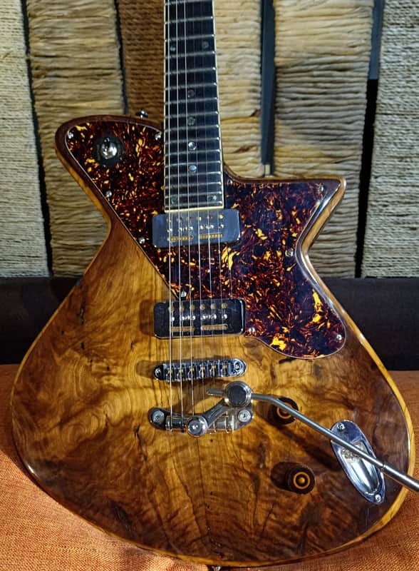PeaceQ Custom Deluxe Goldfoil Olive Burl image 1