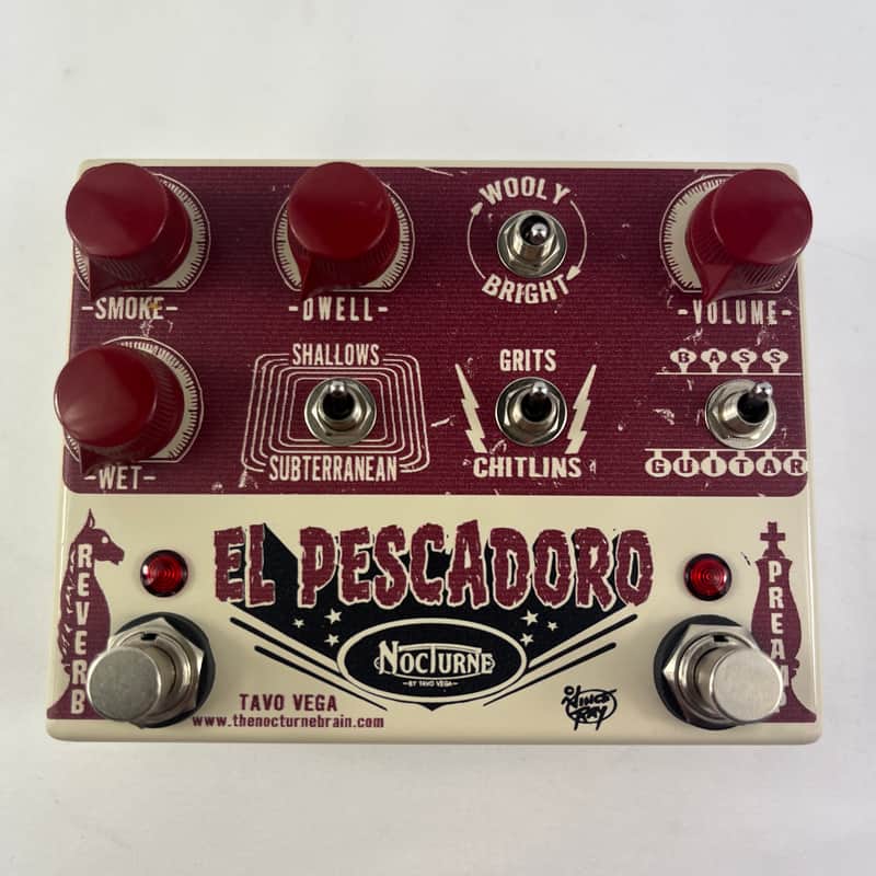 Nocturne El Pescadoro Preamp/Reverb Pedal image 1