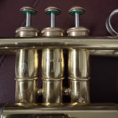 Olds Ambassador Bb Cornet (1960) SN 368525 (100% new clear lacquer) image 7