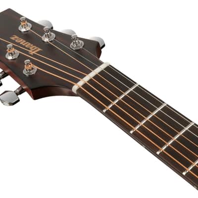 Ibanez JGM10 Acoustic Guitar - Black Satin Top, Natural High Gloss Back and Sides (JGM10BSN) image 5