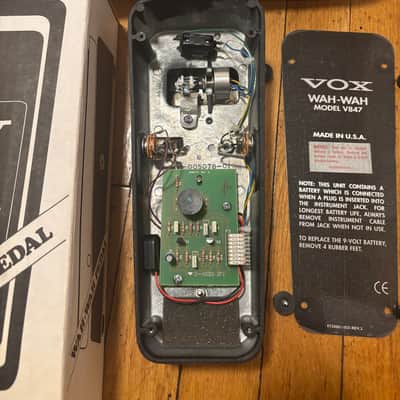 Vox V847 Wah 1994 - 2006 - Black / Chrome image 7