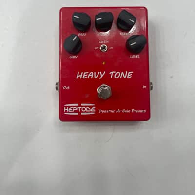 Heptode Heavy Tone Dynamic High Gain Preamp Overdrive Rare Guitar Effect Pedal image 1