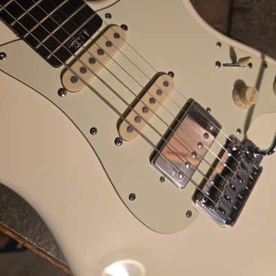 Schecter Nick Johnston HSS Traditional Electric Guitar - Olympic White image 4