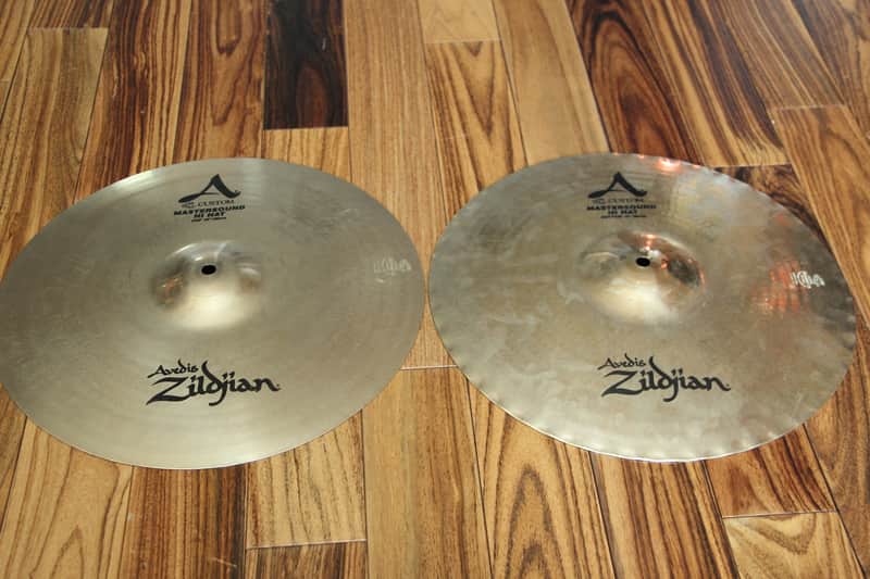 Zildjian 15" A Custom Mastersounds Hi Hats image 1