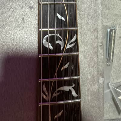 Ibanez JEM77WDP-CNL Steve Vai Signature Woody with Panga Panga Fretboard 2018 - Charcoal Brown Low Gloss image 11