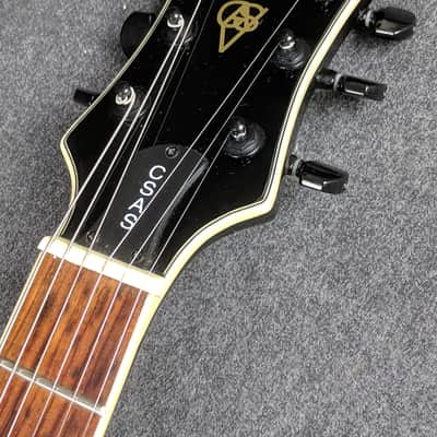 Canvas CSAS Semi-Hollow Electric Guitar Sunburst Finish Bild 7