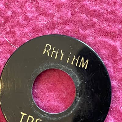 vintage Gibson 1970's 1974 1972 switch ring poker chip for Les Paul Custom paf switchcraft  usa 1968 1969 1971 1973 image 10