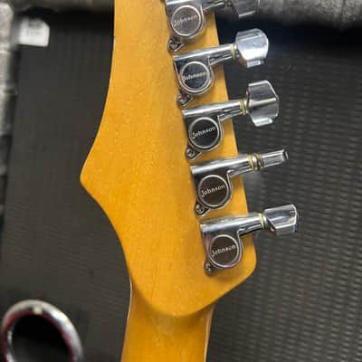 Johnson Strat 2000s - Transparent teal image 9