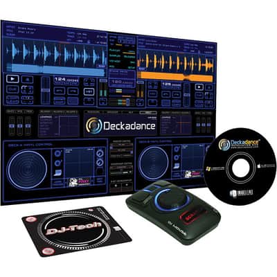 DJ Tech - DJ Mouse and Mouse Pad - MP3 Mixing Software, Mouse & Scratch Mat image 1