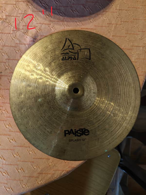 Paiste Alpha Splash 12'' 2006 image 1