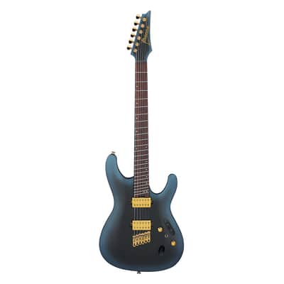 Ibanez SML721MAM S Axe Design Lab Multi-Scale Guitar - Midnight Arctic Ocean image 2