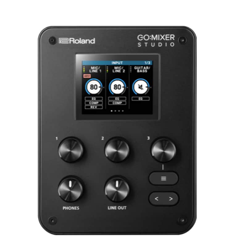 Roland GO:MIXER STUDIO USB-C Audio Interface image 1