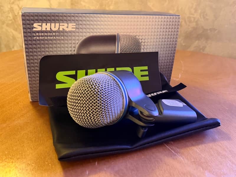 Shure BETA 52A Supercardioid Dynamic Bass Drum Microphone 2002