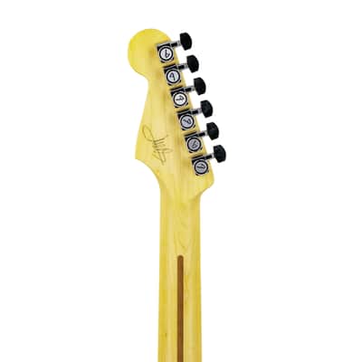 Fender Juanes Stratocaster Electric Guitar, Maple FB, Luna White, JL23XXXX image 9