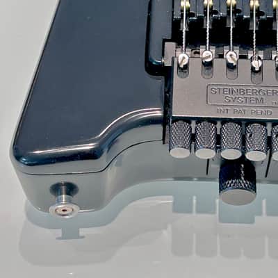 *Collector Alert* CLEANEST 1990 Steinberger USA GL-4T Black GL Headless Guitar with Emg Pickups, Trans-Trem, Fully Serviced, Gig Bag Included INCREDIBLE ORIGINAL CONDITION image 8