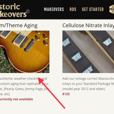 Gibson Billy Gibbons Pearly Gates 59 Les Paul Brazilian Board Historic Makeover image 5