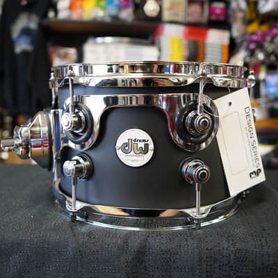 DW Design Series Black Satin 6.5" x 10" Maple Shell Tom | 10" Tom (2025) image 4