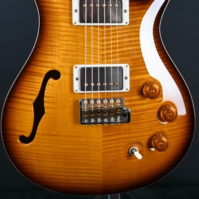 PRS DGT Semi-Hollow w/ Birds 10-Top McCarty Tobacco Sunburst #495 image 3