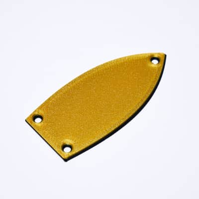 Truss Rod Cover for Gretsch - 2-Ply Plain Gold - 55mm (Electromatic/Streamliner) image 1