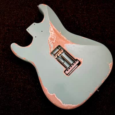 MJT Loaded Body Stratocaster 2020s - Surf Green image 4