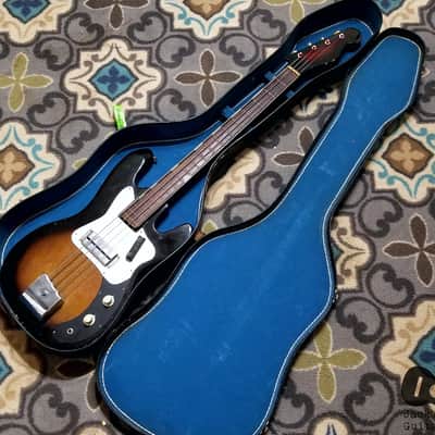 Kent 670 Electric Bass (1960s, Sunburst) image 18