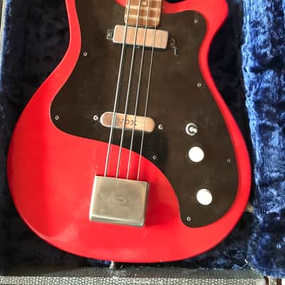 Vox Club 2 Bass 1962 - Red fiesta image 2