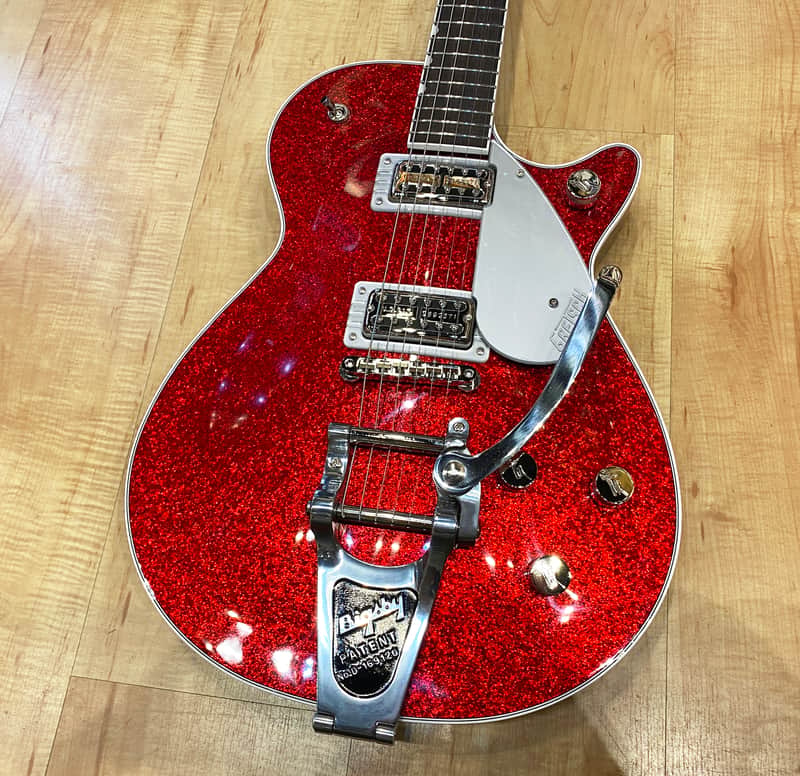 Gretsch G6129T Players Edition Jet FT with Bigsby Rosewood Fingerboard 2023 - Red Sparkle image 1