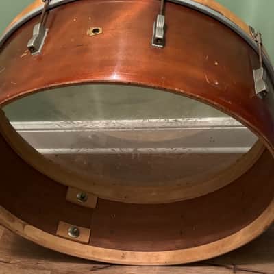 WFL Keystone Badge 10 x 28" Marching Bass Drum PROJECT image 3