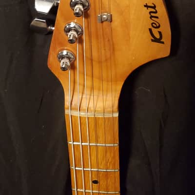 Kent STRATOCASTER 1970'S - VINTAGE SUNBURST image 3