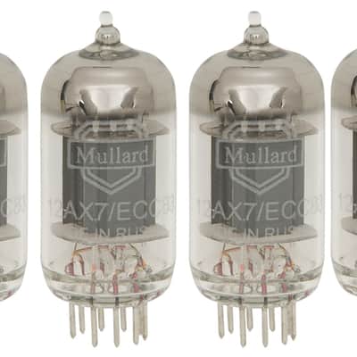 New 4x Mullard 12AX7 / ECC83 | Quad / Quartet / Four Tubes | Free Ship
