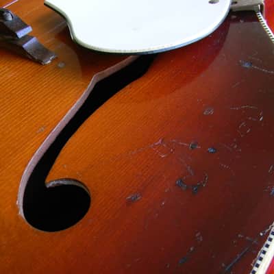Old Kraftsman Kay K-43 Vintage 1952 - 1957 Master 17 " Jumbo Archtop Jazz Blues Guitar 50's image 7