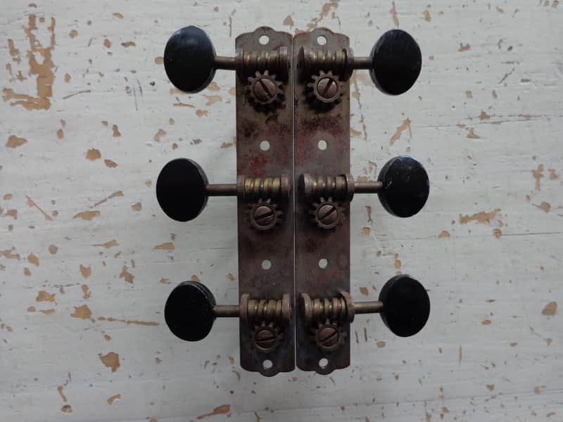 1930's Bakelite Guitar Tuners - Waverly - Kay Harmony Gibson - 7/32" Shaft image 1