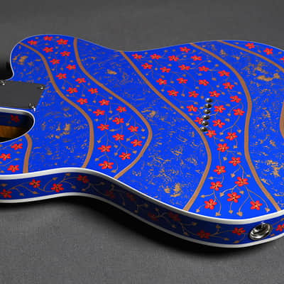 Fender Custom Shop Tele Custom "Blue with Red & Gold" Thorn / Gallenberger Project 2022 image 22