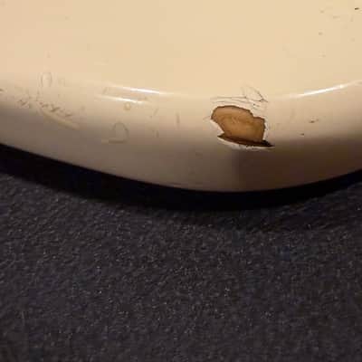 Vintage 1983 Squier Stratocaster Japan White - SQ Series 70s MIJ Body Routed for Kahler 2300 image 6