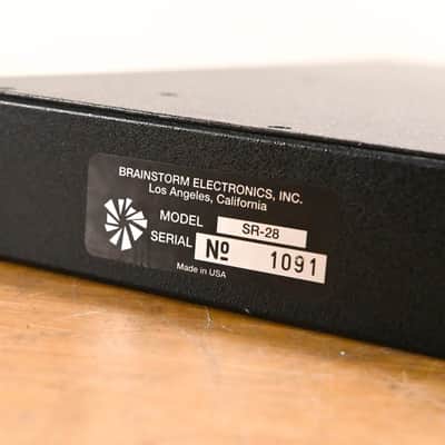 Brainstorm Electronics SR-28 Timecode Distributor/Reshaper (NO PSU) CG01Q8B image 6