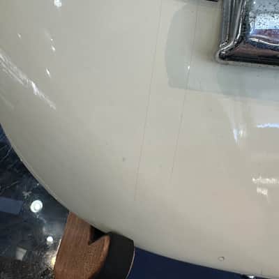 Univox U1850 Ripper S-style Guitar - MIJ Made In Japan 1970s - White image 24