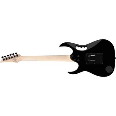 Ibanez JEMJR-BK Steve Vai Signature with Jatoba Fretboard - Black image 3
