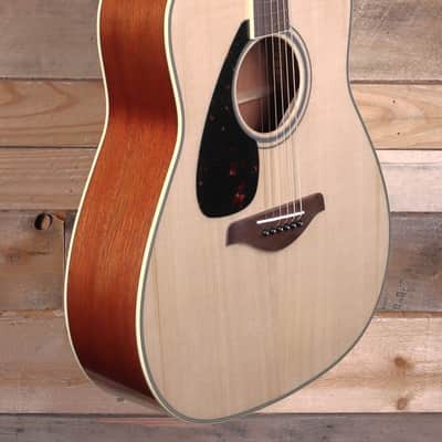 Yamaha FG820L Left-Handed Acoustic Guitar Natural image 2