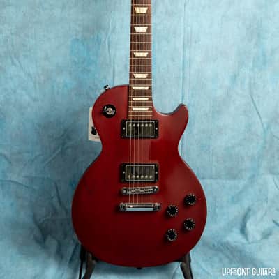 USED Gibson Les Paul LPJ Satin Cherry 2013 Electric Guitar w/OHSC image 10