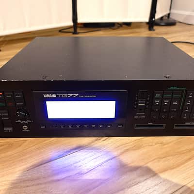 Yamaha TG-77 Synthesizer with Bright Blue LCD Display image 4