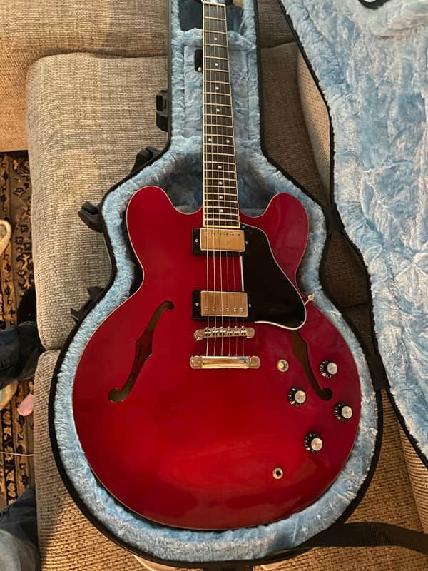 Epiphone ES-335 with Hard case 2020 - Present - Cherry