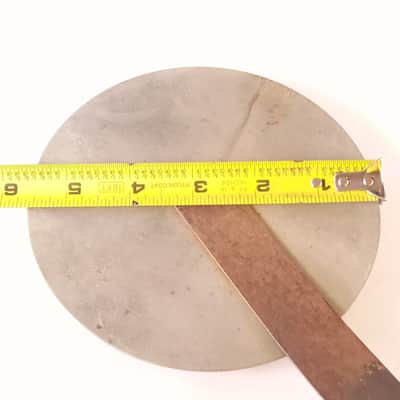 Ludwig/WFL External Muffler Clamp-On Bass Drum Hoop-Mount Vintage 50s Nickel USA image 2