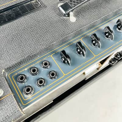 Vox AC30/6 Top Boost 2x12" Combo Amplifier 1982 - Black image 8