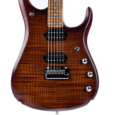 MUSIC MAN Axis Sport MM-90 Platinum Silver Rosewood Trem [SN