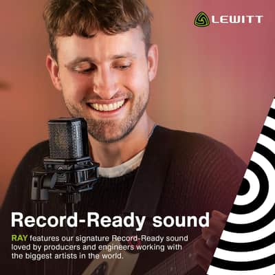 Lewitt RAY Large-diaphragm Condenser Microphone imagen 8