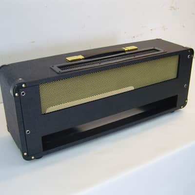 Marshall JMP 2203 2204 / Plexi / Bluesbreaker / JTM / 18W style Headshell Gehäus / Black Amp Shell image 5